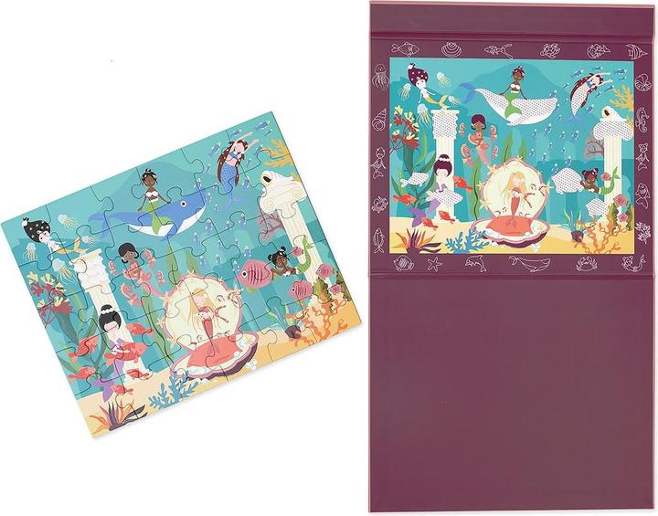 Actual product image Scratch Mermaids Magnetic Discovery Puzzle (30 pieces)