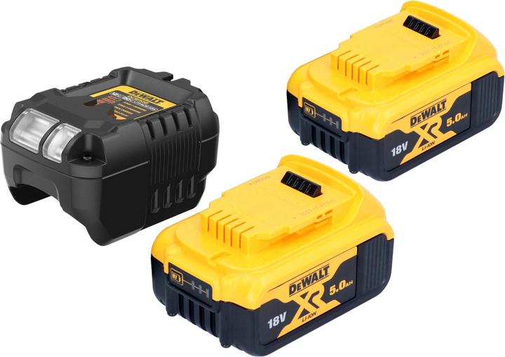 Actual product image DeWalt DCD 796 P2 Akku Schlagbohrschrauber 18 V 70 Nm Brushless + 2x Akku 5,0 Ah + Ladegerät (Rechargeable battery operated)
