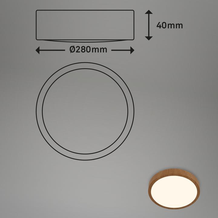 Image du produit Briloner Luminaire LED en saillie (2000 lm)