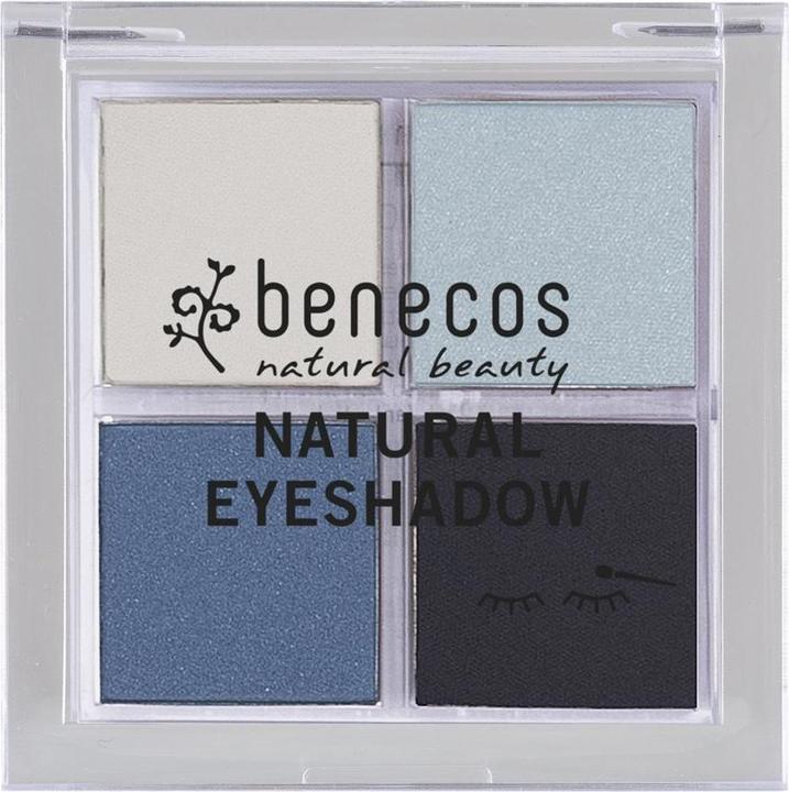 Benecos Quattro Eyeshadow true blue (True Blue)