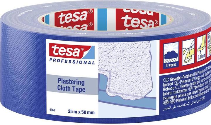 Produktbild tesa ® Putzband UV Gewebe 25m:50mm (50 mm)