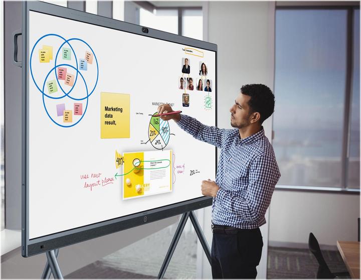 Actual product image Yealink MeetingBoard 86 (3840 x 2160 Pixels, 86")