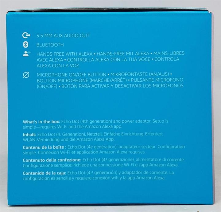 Actual product image Amazon Echo Dot (4th gen.) (Amazon Alexa)