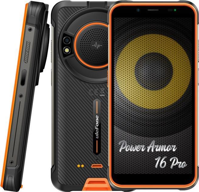 Immagine prodotto Ulefone POWER ARMOR 16 PRO 4+64GB DS 4G ARANCIONE OEM (64 GB, Arancia, 5.93", Doppia SIM, 16 Mpx, 4G)
