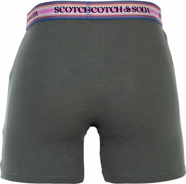 Actual product image Scotch & Soda Solid Cotton Stretch (L, pack of 3)