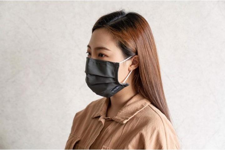 Image du produit Nuts HEIQ Viroblock Textile Mask Anthracite (1 x)
