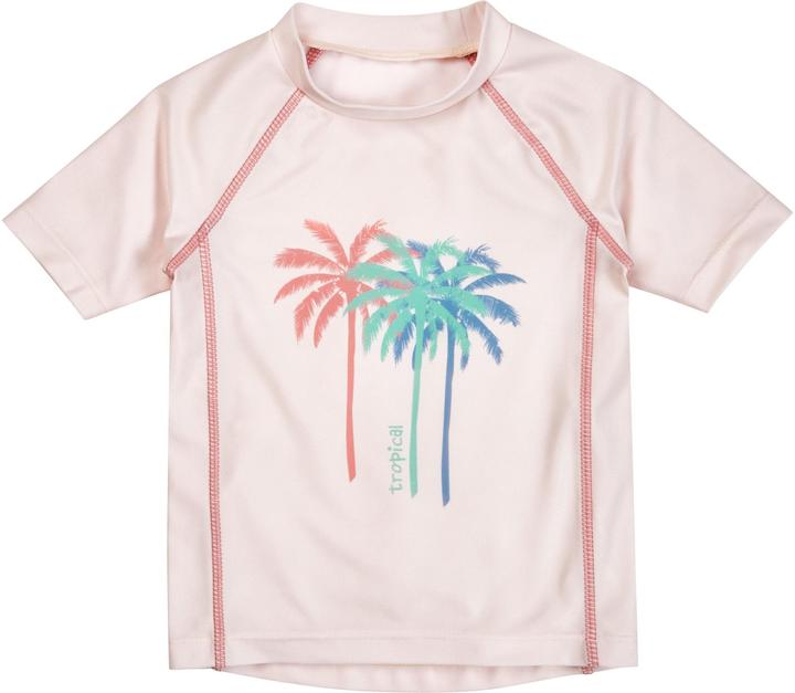 Produktbild Playshoes UV-Shirt kurzarm Palmen Ecru Gr. 122/128 (122)