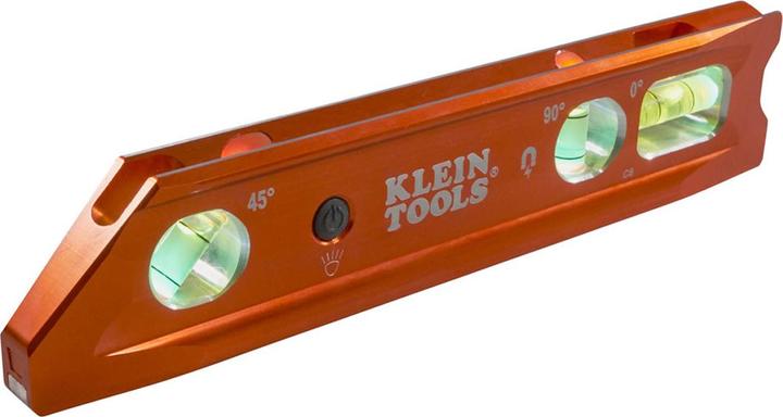Produktbild Klein Tools 935RBLT Beleuchtete Torpedo Billet Wasserwaage (30 cm)
