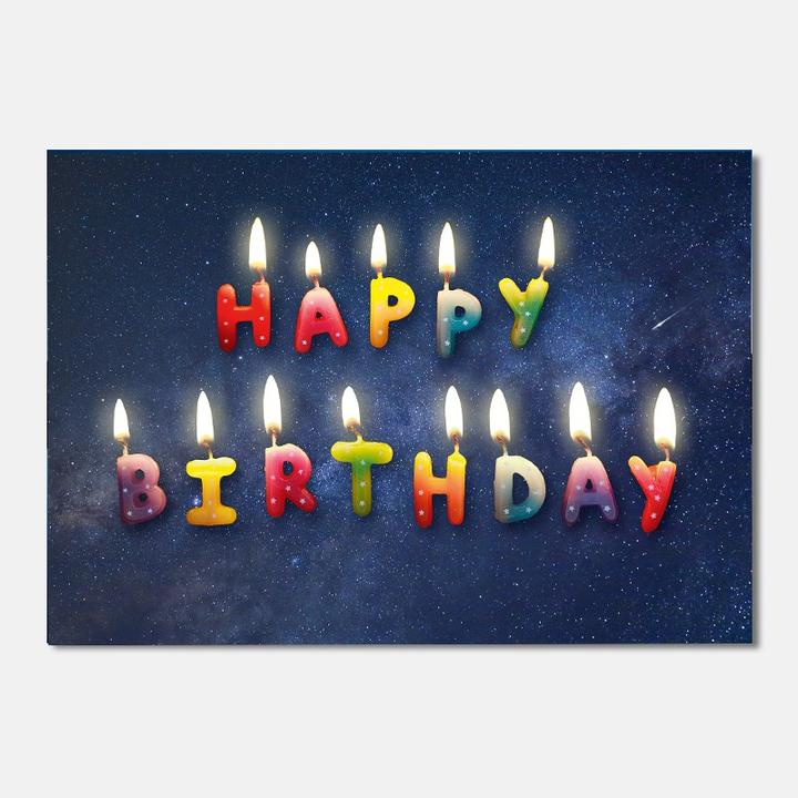 Actual product image Candles Happy Birthday (1 pcs.)