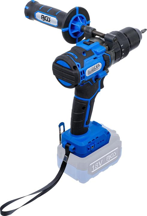 Actual product image BGS Cordless Impact Drill | brushless | 80 Nm | 18 V | without rechargeable Battery (Rechargeable battery operated)