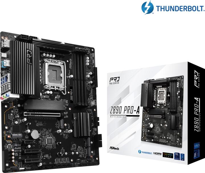 Produktbild AsRock Z890 Pro-A (Socket S1, Intel Z890, ATX)
