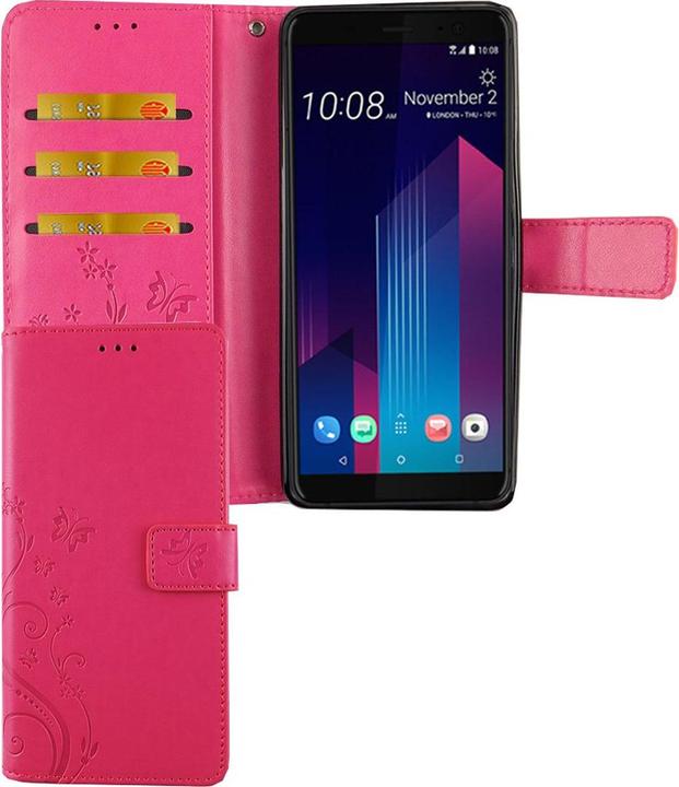 Produktbild König Design Hülle Handy Schutz für HTC U12 Plus Case Cover Tasche Wallet Etui Handyhülle Neu (HTC U12+)