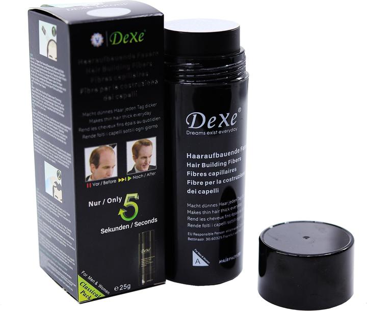 Immagine prodotto Dexe Toppik Fibre Costruttive per Capelli 22g (Nero)