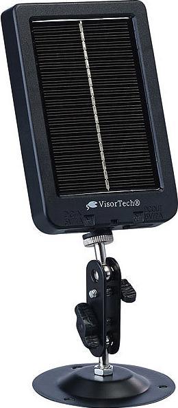 Actual product image VisorTech Mobile battery solar panel for game cameras