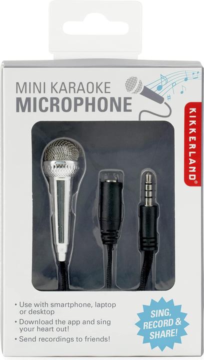Produktbild Kikkerland Mini Karaoke Microphone