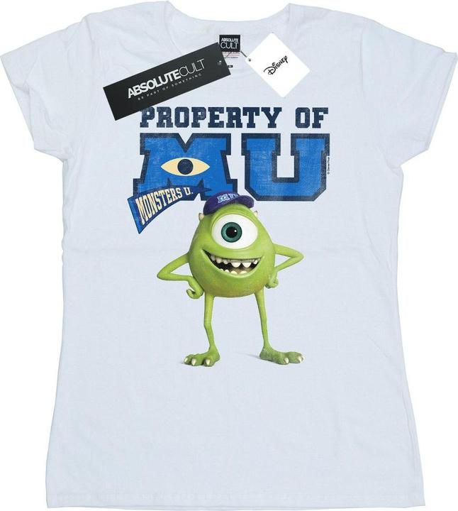 Immagine prodotto Disney Monsters University Property Of MU Mike Maglietta Donna (XL)