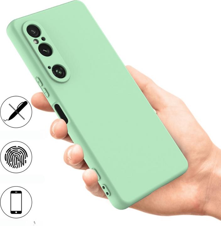 Actual product image Cover-Discount Sony Xperia 1 VI - Silicone rubber cover (Sony Xperia 1 VI)