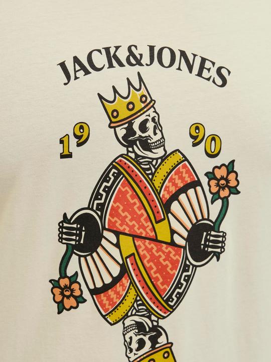 Actual product image Jack & Jones Plus Size Gedruckt T-shirt T-shirt (7XL)