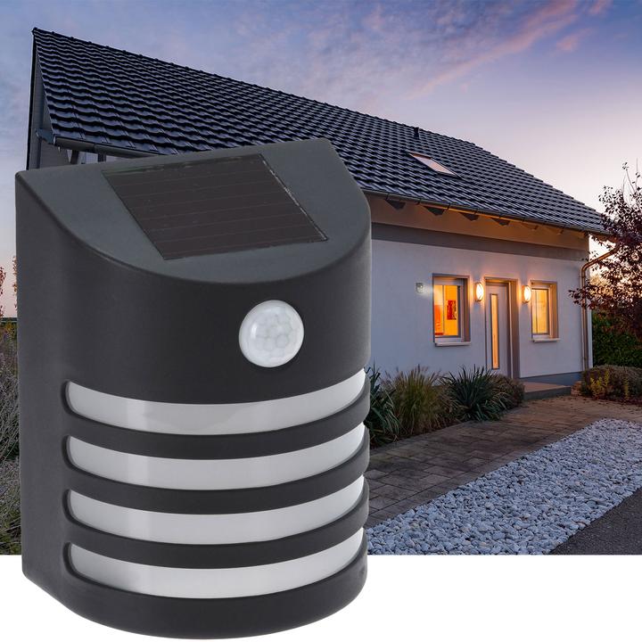 Image du produit ProGarden Éclairage extérieur solaire avec capteur de mouvement PIR (IP44)
