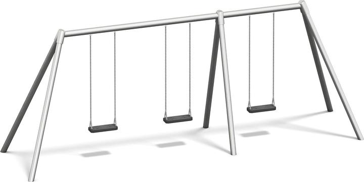 Produktbild Playparc Dreifachschaukel Metall