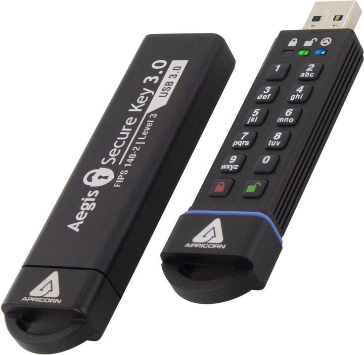 Apricorn SecureKey (480 GB, USB-A, USB 3.0)