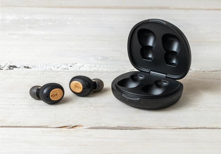 Actual product image House of Marley Bluetooth Headphones Champion Ear Buds Black (8 h, Wireless)