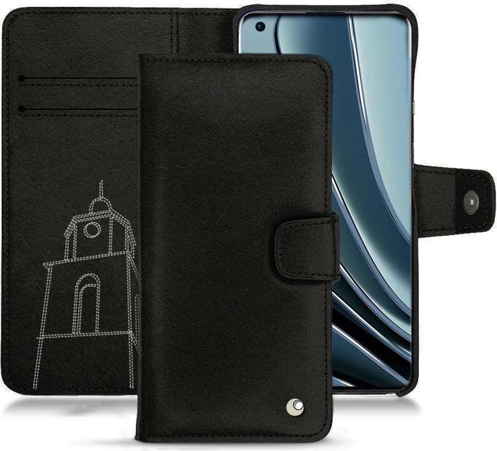 Actual product image Noreve Leather wallet with horizontal flap (Realme 10 Pro+)