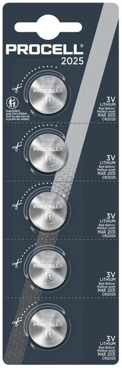 Immagine prodotto Duracell Batteria Procell (5 pz., CR2025, 165 mAh)