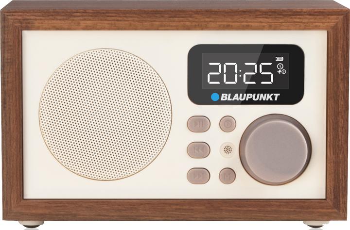 Actual product image Blaupunkt HR5BR Radio Clock Digital Beige