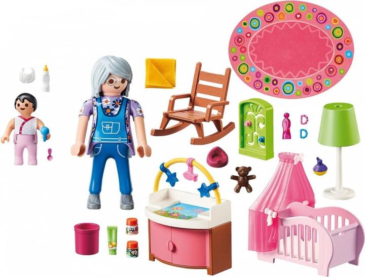 Actual product image Playmobil Baby room (70210, Playmobil Dollhouse)