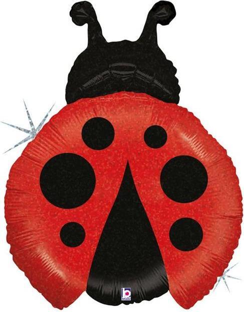 Produktbild Karaloon betallic - Folienballon Marienkäfer 69 cm (1 x)