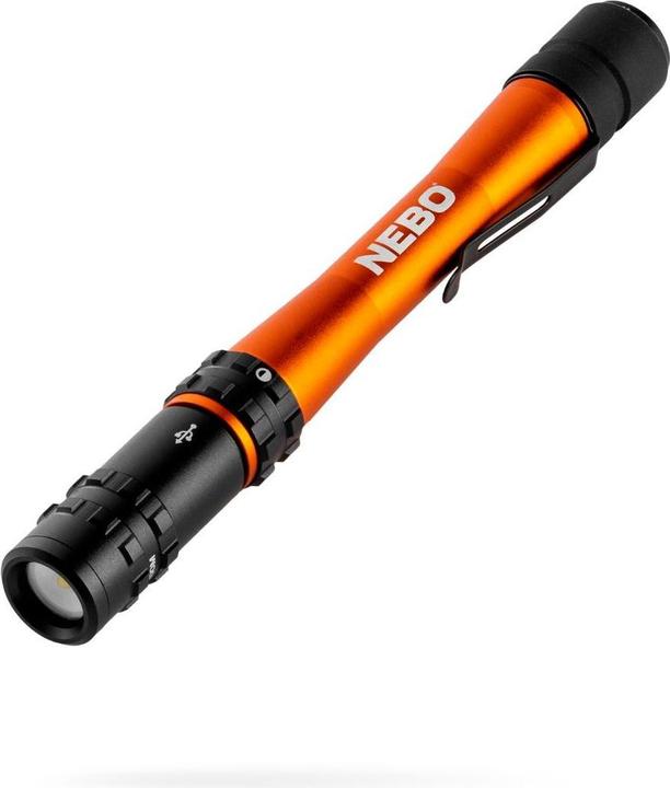 Productafbeelding Nebo MASTER SERIES PL500, LED penlight, 5 modi, IP67, lithium-ion batterij 10850, 750 mAh, opladen via (16.50 cm, 500 lm)