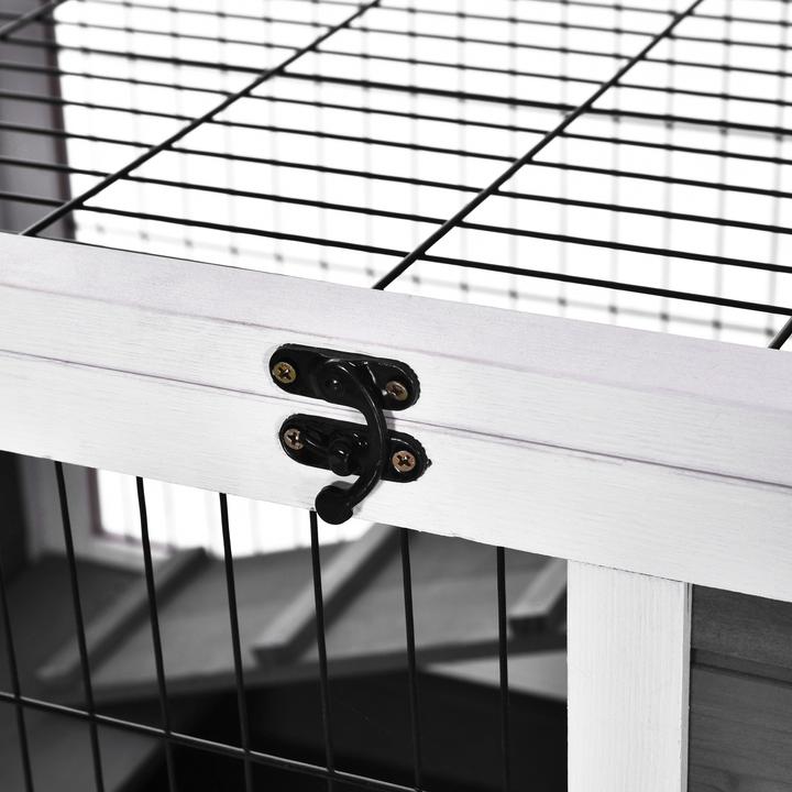 Immagine prodotto PawHut Gabbia per piccoli animali con ruote e 2 livelli