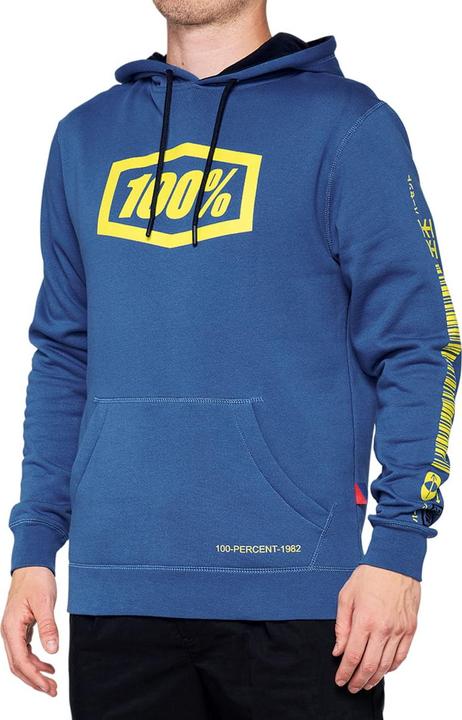 Image du produit 100% Hommes Sweatshirt Burst -Pull Sweatshirt Federal Blue Size Xl (nouveau) (XL)