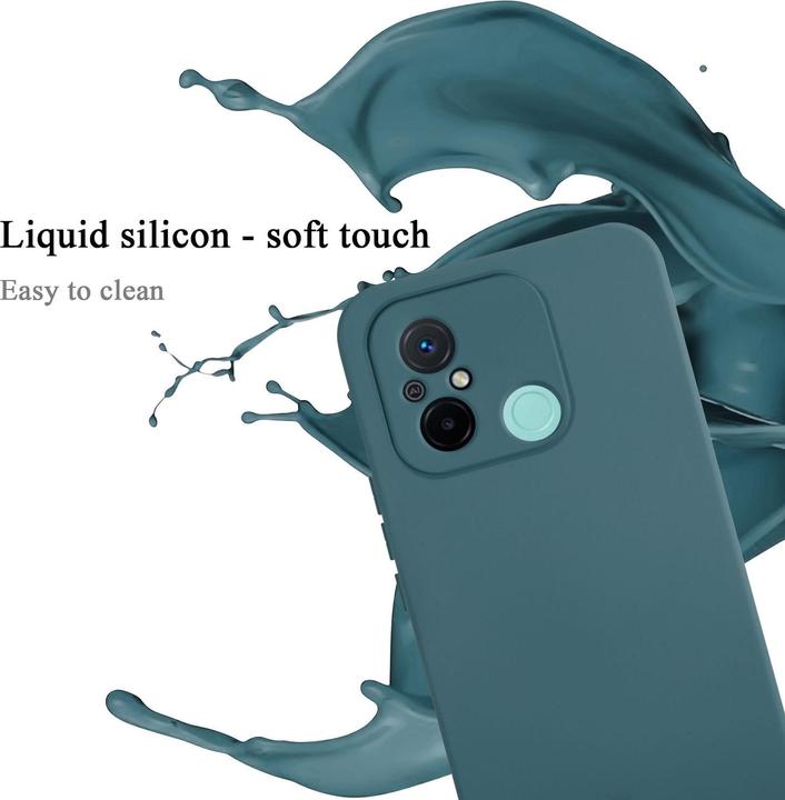 Actual product image Cadorabo Case for Redmi 12C TPU in liquid protection silicone design (Xiaomi Redmi 12C)