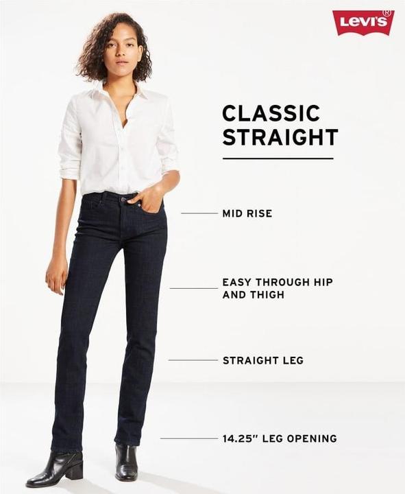 Image du produit Levis Classic Straight Jeans soft black (W32/L30)