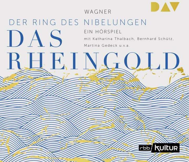 Immagine prodotto Das Rheingold. L'anello del Nibelungo 1 (Richard Wagner, Regine Ahrem, Martina Gedeck, Regina Lemnitz, Bernhard Schütz, Tedesco)