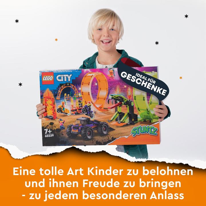 Actual product image LEGO Stunt show double looping (60339, LEGO City)