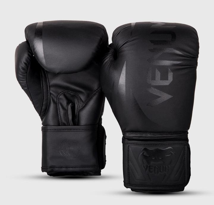 Image du produit Venum Challenger 2.0 Kids Boxing Gloves - Black/Black (8 OZ, Taille unique)