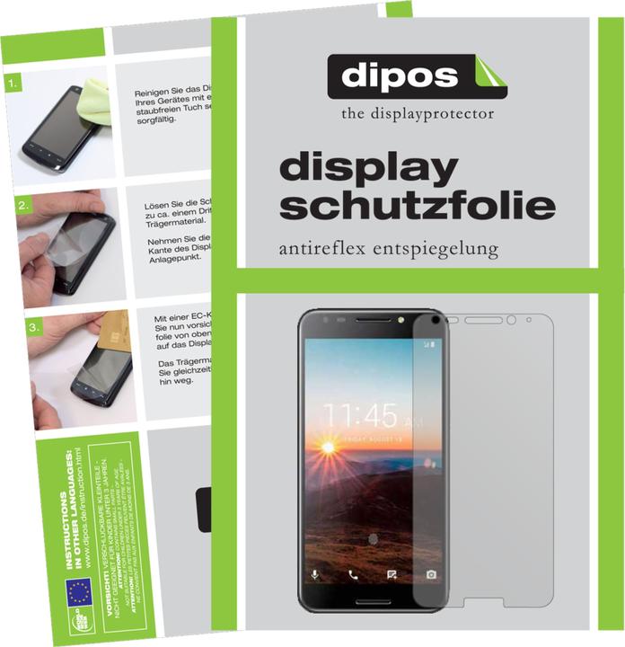Produktbild Dipos Displayschutzfolie Antireflex (2 Stück, Alcatel A7)