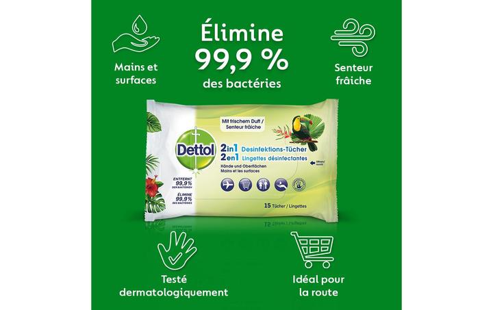 Immagine prodotto Dettol 2in1 Salviette disinfettanti