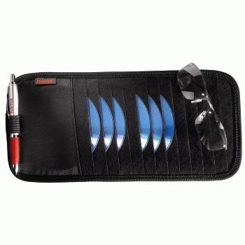 Immagine prodotto Hama Borsa per alette parasole 12 CD, nera
