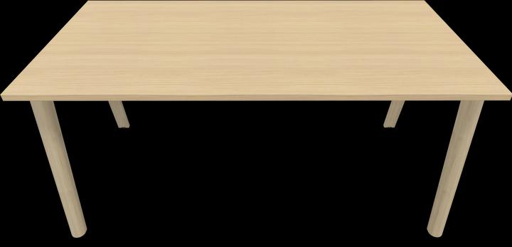 Actual product image Narbutas Nova Wood desk (1600 x 800 x 740 mm)