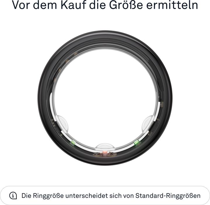 Produktbild Oura Ring Gen3 Horizon (10, Black)
