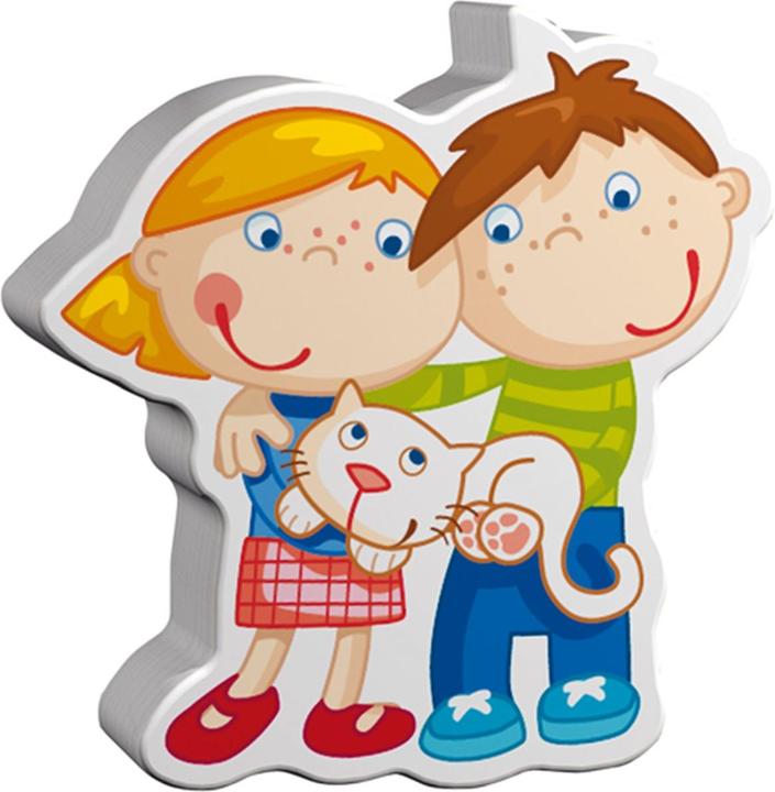 Actual product image Haba 6 first puzzles pets (12 pieces)