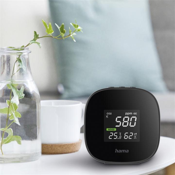 Actual product image Hama Air quality measuring device Safe