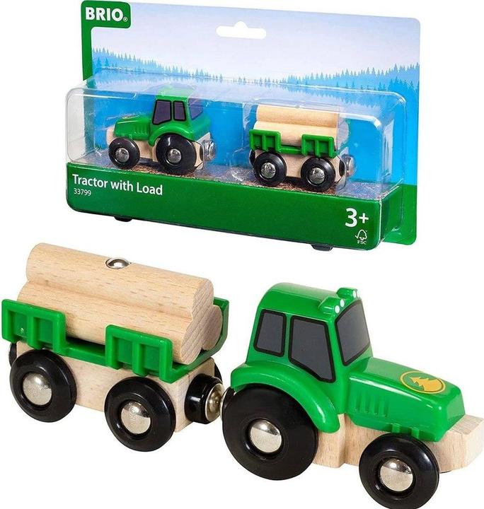 Produktbild Brio Holz Traktor mit Ladung