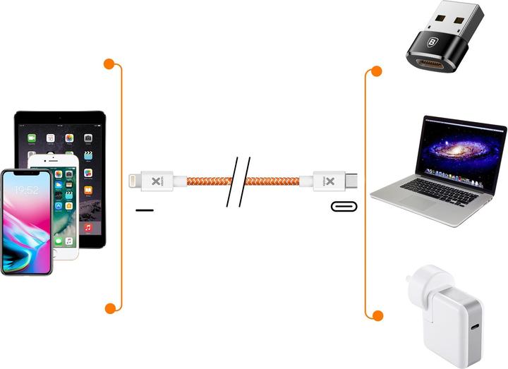 Image du produit Xtorm USC-C Lightning Cable (1 m, USB 2.0)