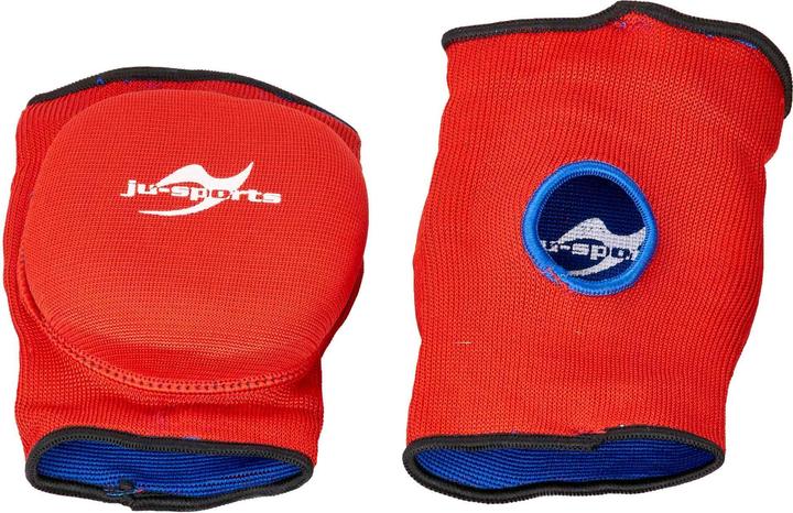 Produktbild Ju-Sports Wende-Knieschoner rot/blau Stoff (M, Knieschoner, Paar)