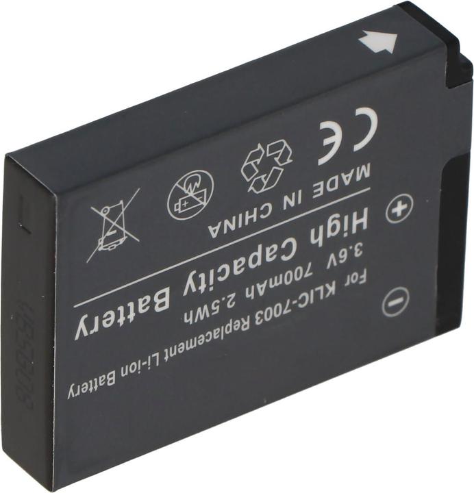 Actual product image Kodak Battery Klic-7003, EasyShare V803, V1003 (Rechargeable battery)